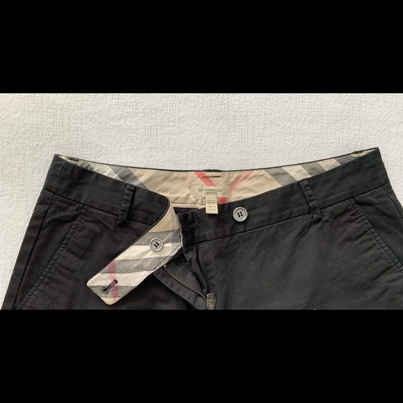 Burberry straight leg cotton stretch - Picture 1 of 3